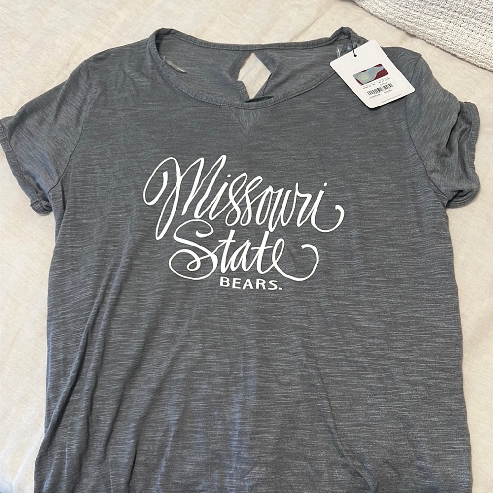 Gray Missouri State Bears Women's Top